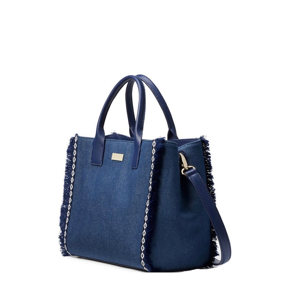 Kate Spade MORELIA PLACE BAY DENIM HANDBAG